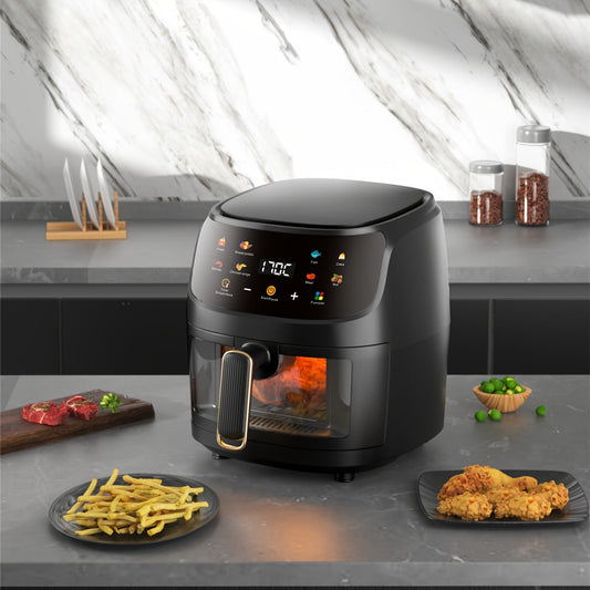 Stor kapacitet digital luftfritös för hemmet