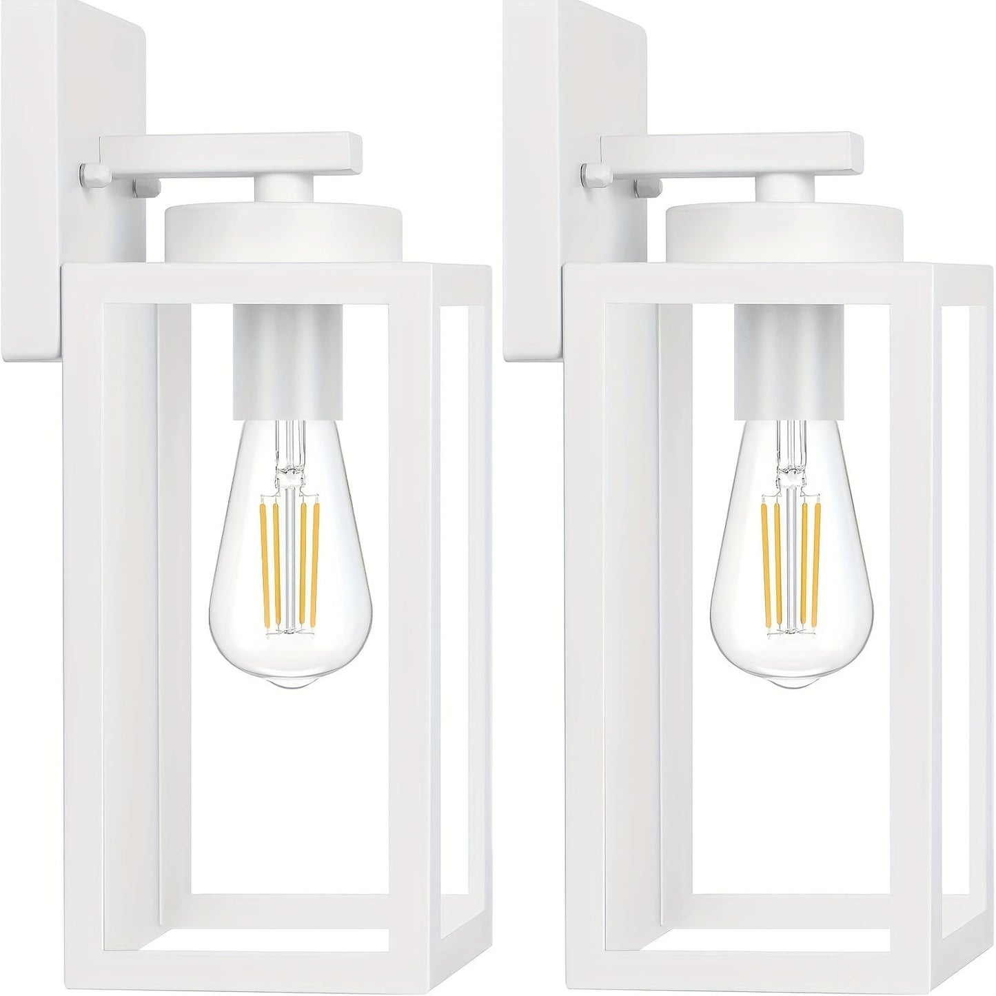 Utomhusvägglampa Modern Metalllykta