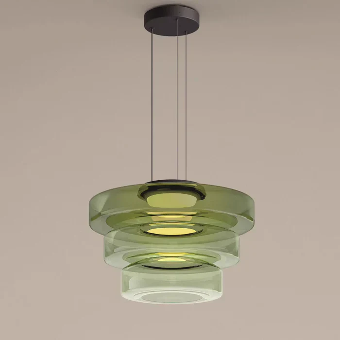 LumiCraft - Glaspendelamp i Bauhaus-stil