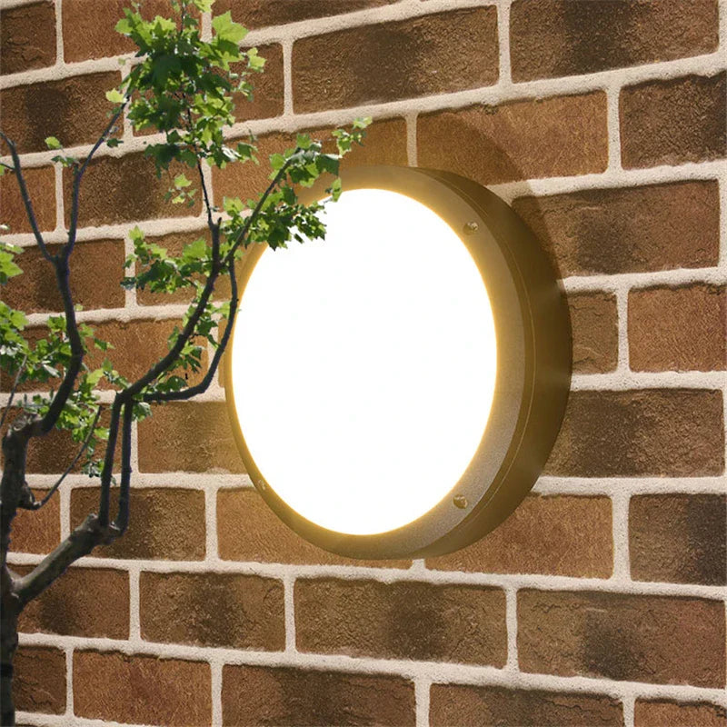 RadiantGlow - LED Utomhusvägglampa