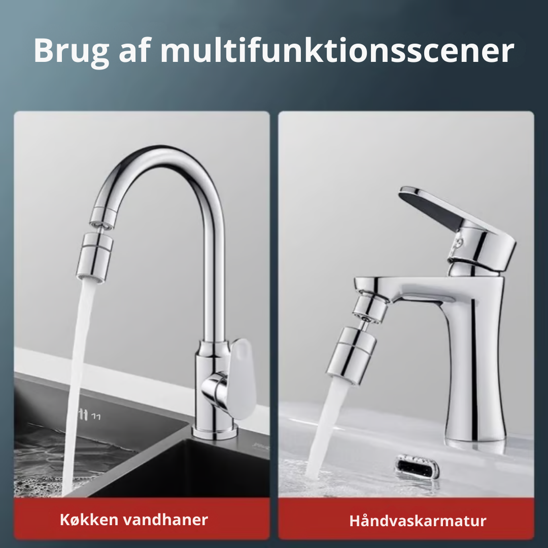 Carvallo – 720° rörelsefrihet för fläckfria handfat