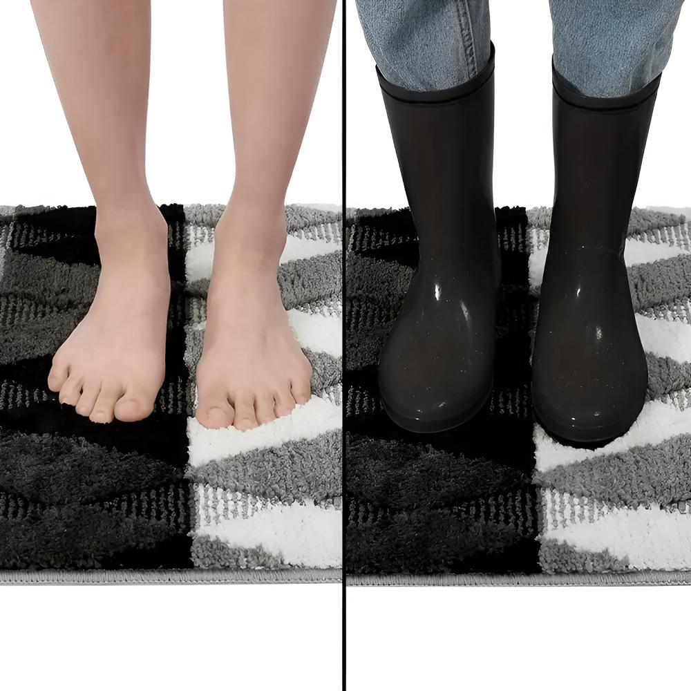 Mjuk Mikrofiber Halkfri Geometrisk Matta