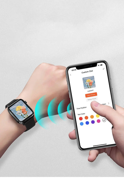 Icke-invasiv glukosövervakning smartklocka