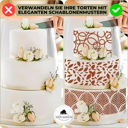 DecoLace™ - DIY-tårtdekorationsform i spets