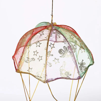 Flygande Festlig Santa