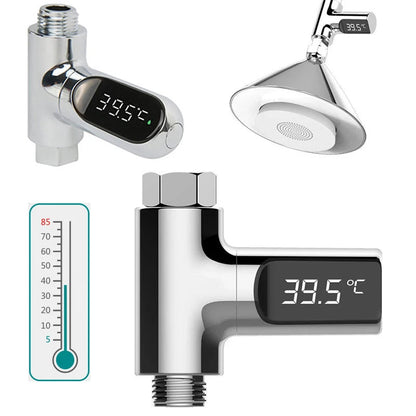 LED Display Vattenduschtåmometer