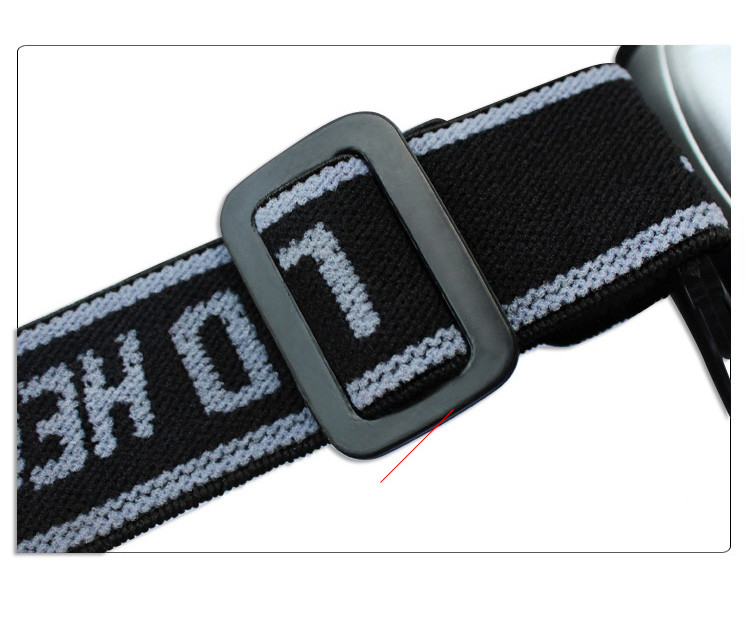 Vattentät LED gruvalampa för utomhus – Huvudlampa för fiske, camping och cykling