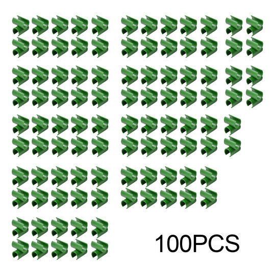 Växtstödklipp för trädgårdsstängsel – Praktisk klippsfäste för stänger och nät