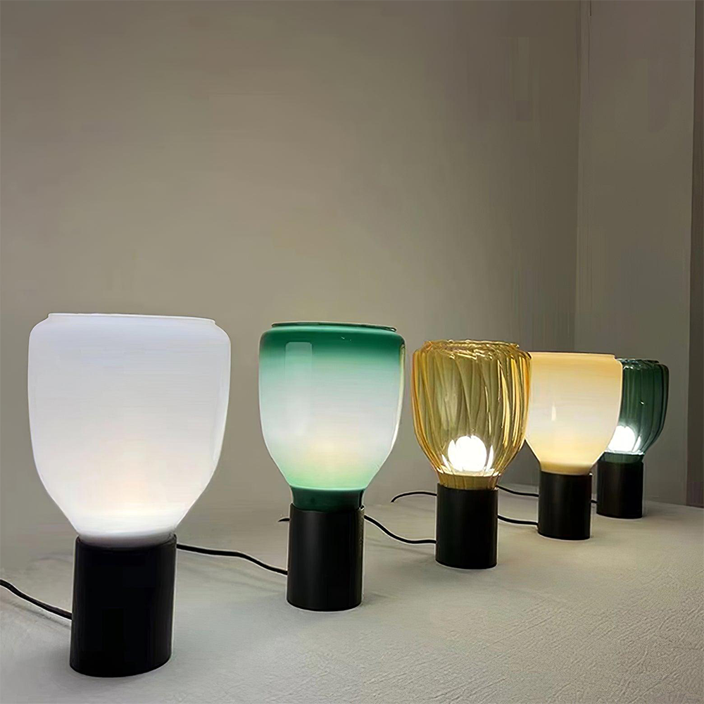 Modern Färgglad Flaska Formad Bordslampa