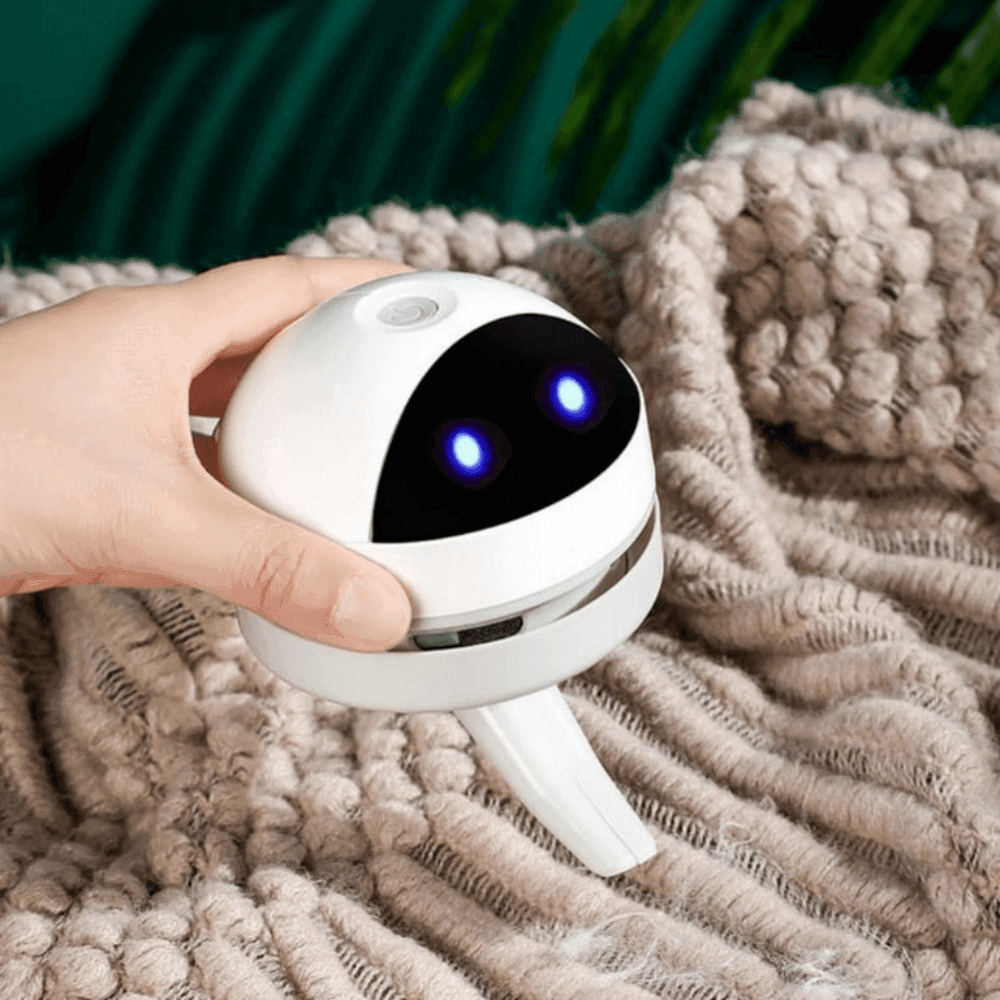 Kompakt Mini Bordsdammsugare – USB-laddningsbar Robot för Enkel Dammsugning
