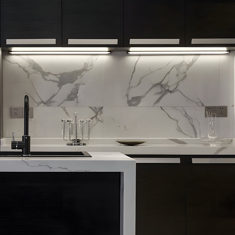 LichtStrips - 6 st långa 12V LED inbyggnads belysning för skåp