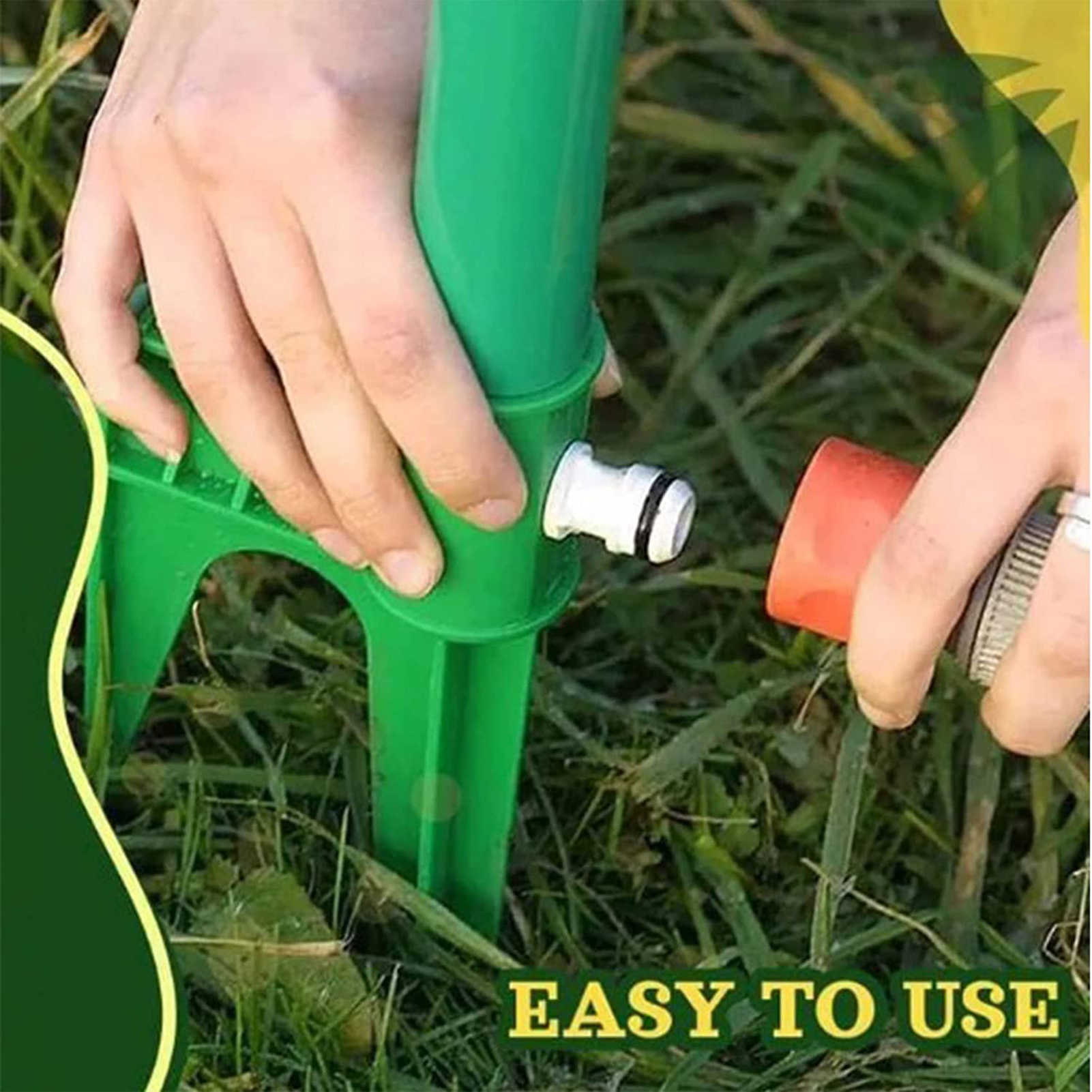 Tansande tusenskönor spridare – Rolig gräsmatta spridare för trädgård och husdjur