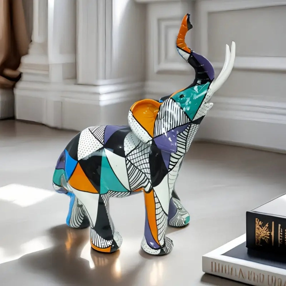 Lyxig Abstrakt Elefant Figur