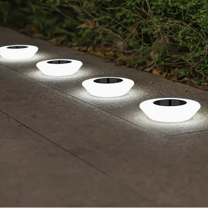 Solar LED utomhus gångvägsbelysning | 4 Pack