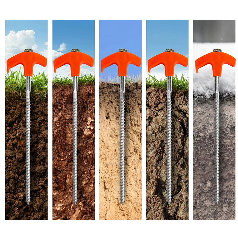 Carvallo - Galvaniserad stål pop up tältpluggar pluggar