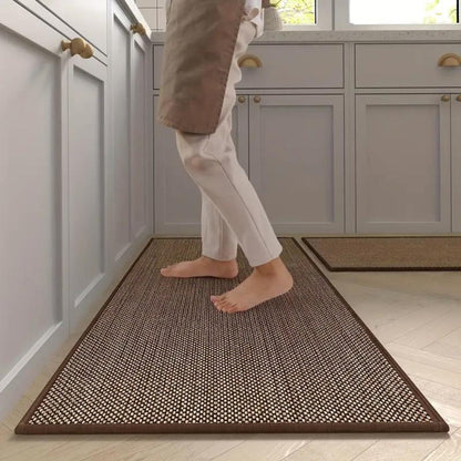 Carvallo Luxe – Klassisk Kökmatta Set med Halkfri och Ergonomisk Komfort