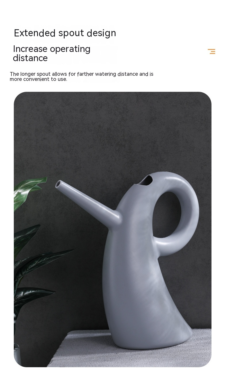 Vattendosa med förlängd kran – Elegant design för exakt vattning