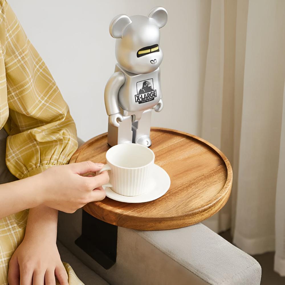 Sofa Armstöd Valnöt Bricka