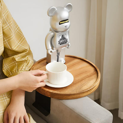 Sofa Armstöd Valnöt Bricka