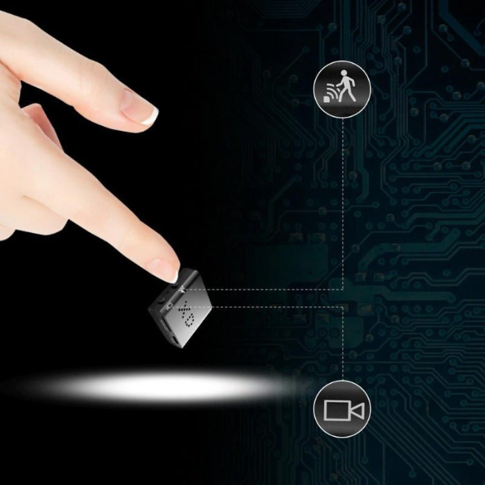 Carvallo – Smart minikamera med nattseende och vidvinkel täckning