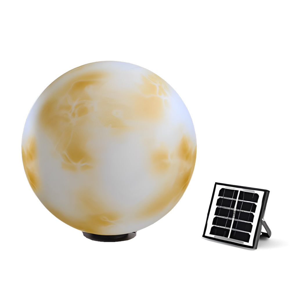 Utomhus Globe Sol Resin Puts Lampa