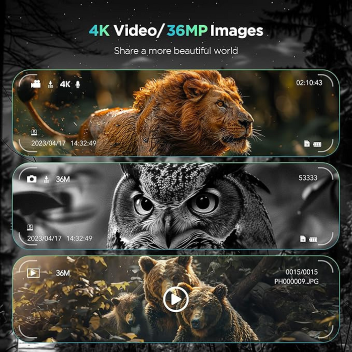 Ultra HD Natt Vision IR Kikare