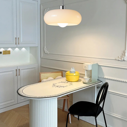 Hailie Modern LED Taklampa Orange/Vit Metall/Glas Vardagsrum/Sovrum