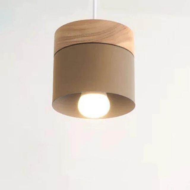 WoodGlow– Elegant cylindrisk pendel för moderna rum
