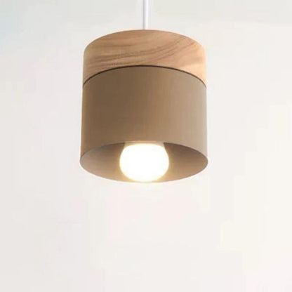 WoodGlow– Elegant cylindrisk pendel för moderna rum