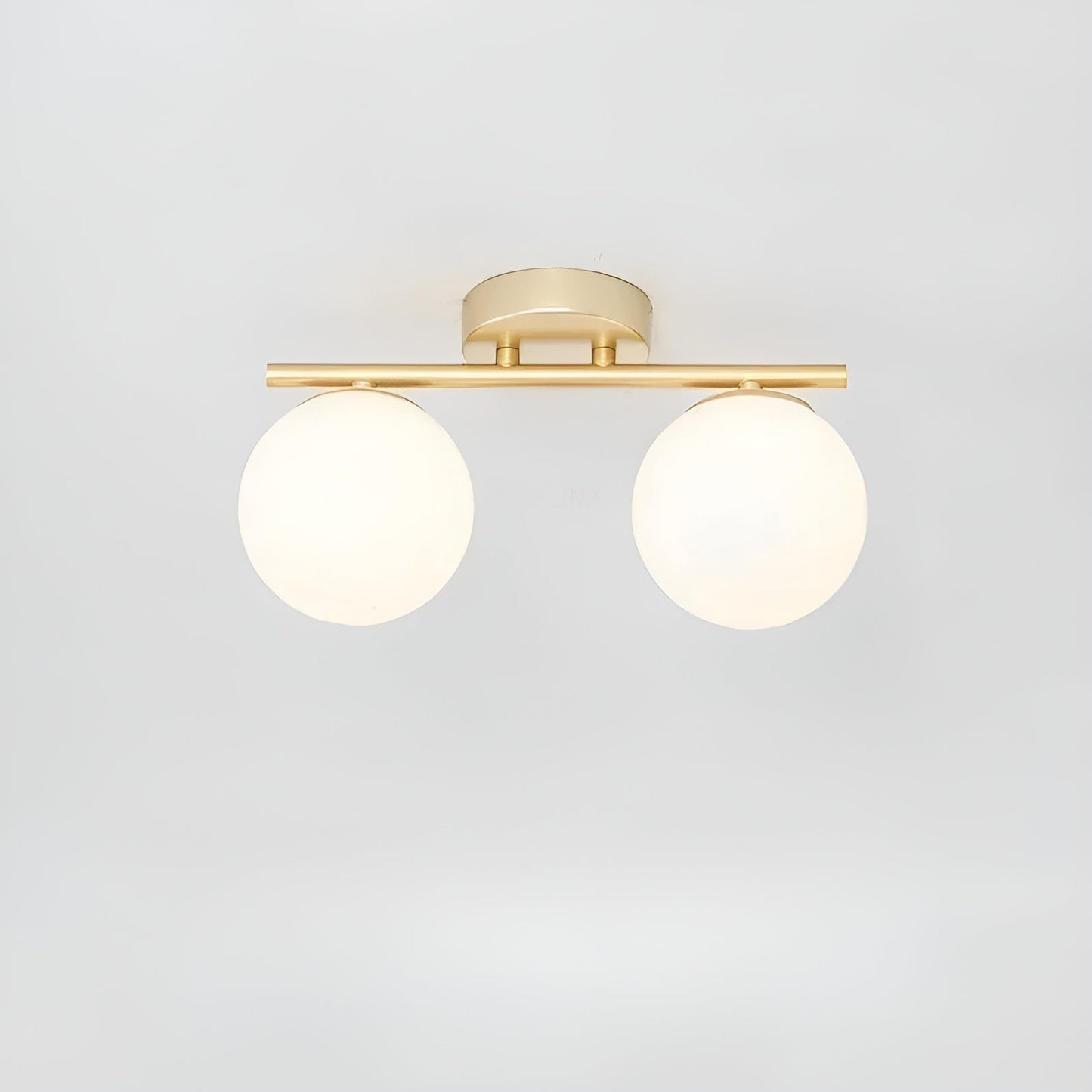 LED-taklampa i glas – Nordisk design | För vardagsrum & sovrum