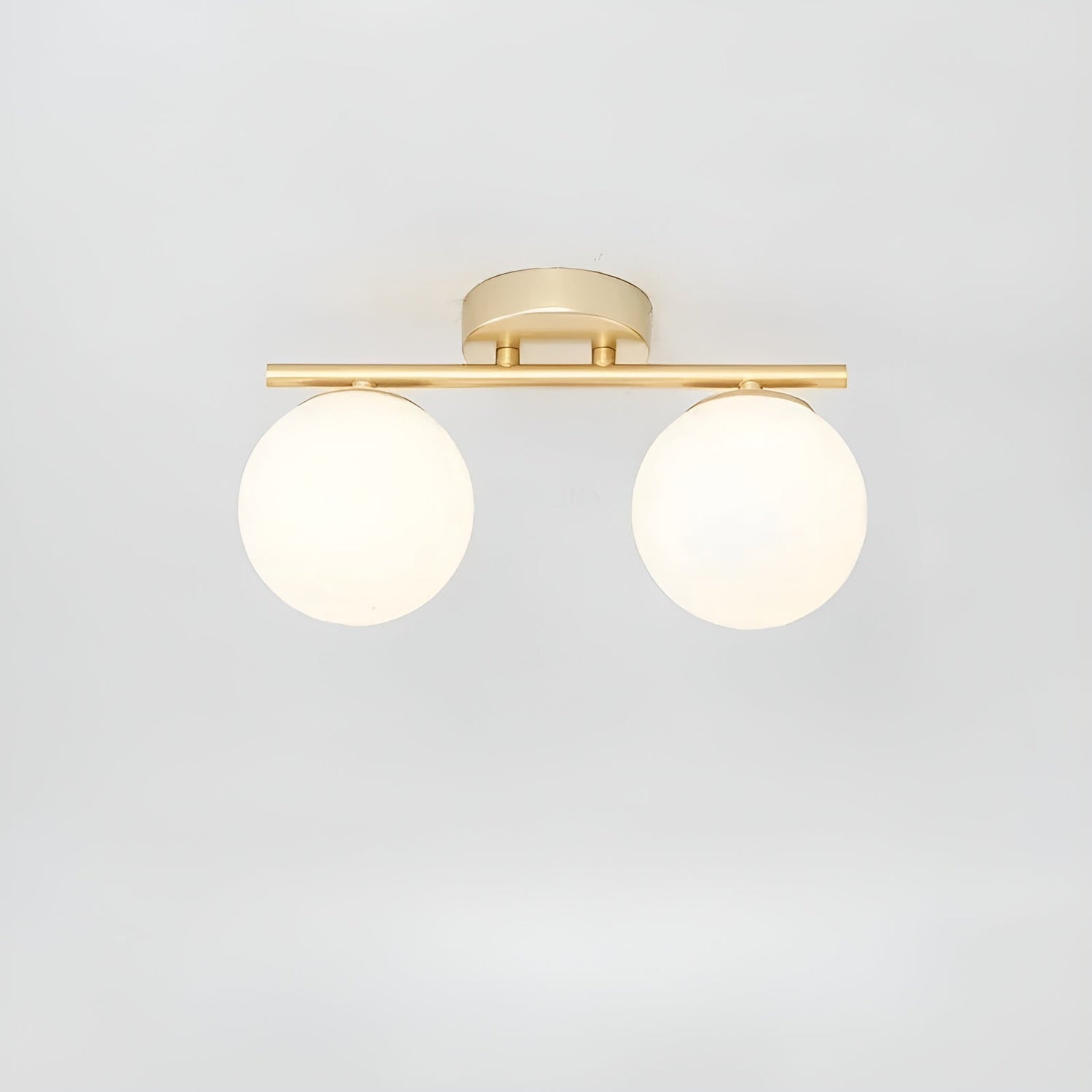 LED-taklampa i glas – Nordisk design | För vardagsrum &amp; sovrum