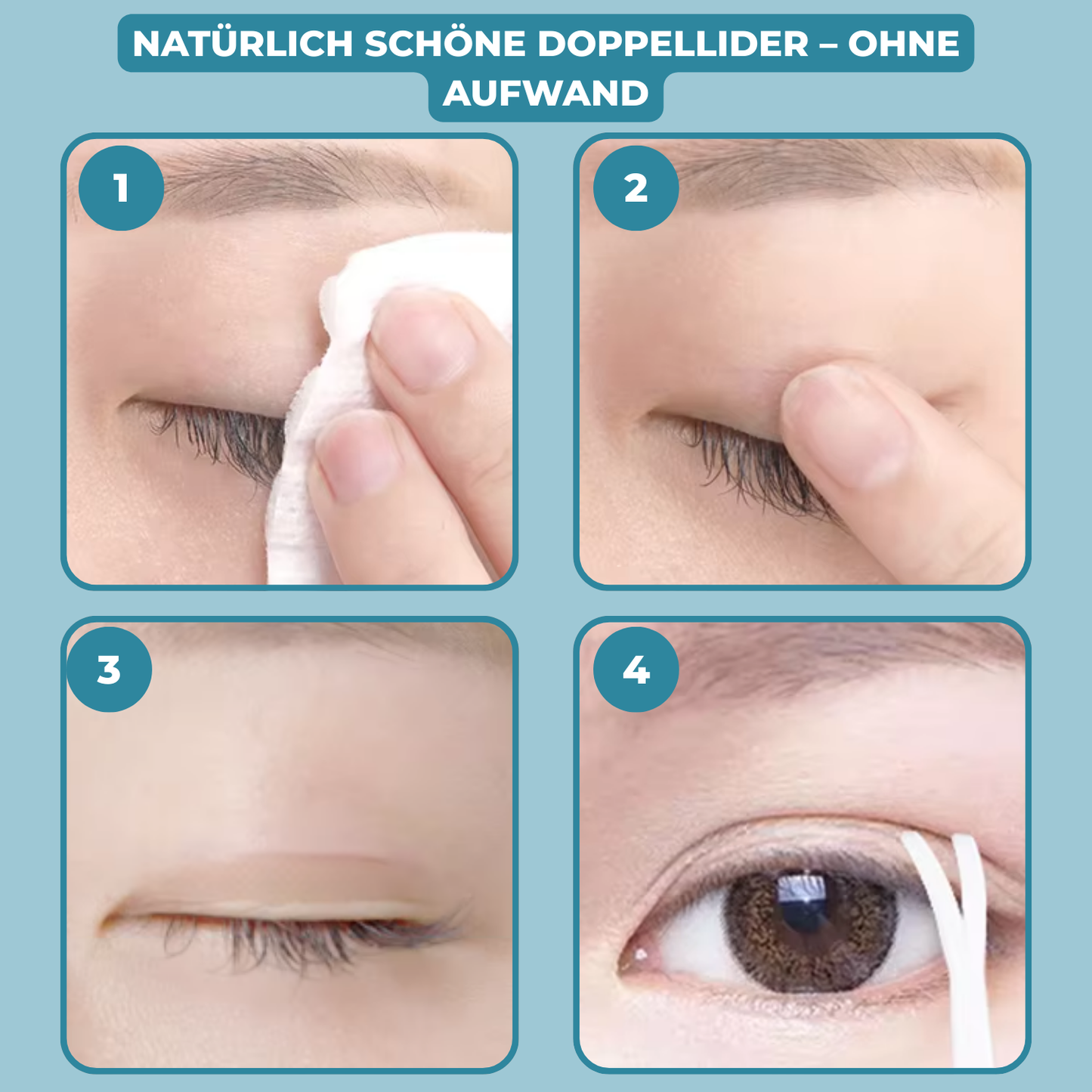 Carvallo – Synligt stramare ögonlock på sekunder