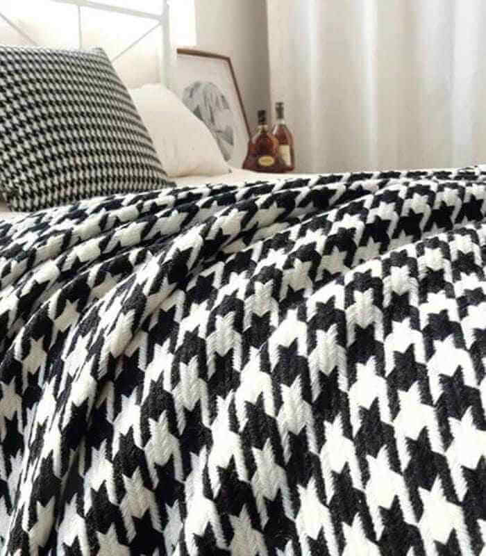 Étoile Noir – Lyx Houndstooth-rutig med tidlös elegans