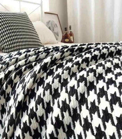 Étoile Noir – Lyx Houndstooth-rutig med tidlös elegans