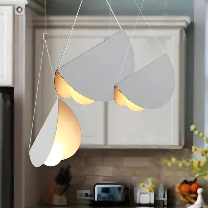 PleatGlow - Minimalist pleated pendant for cozy elegance