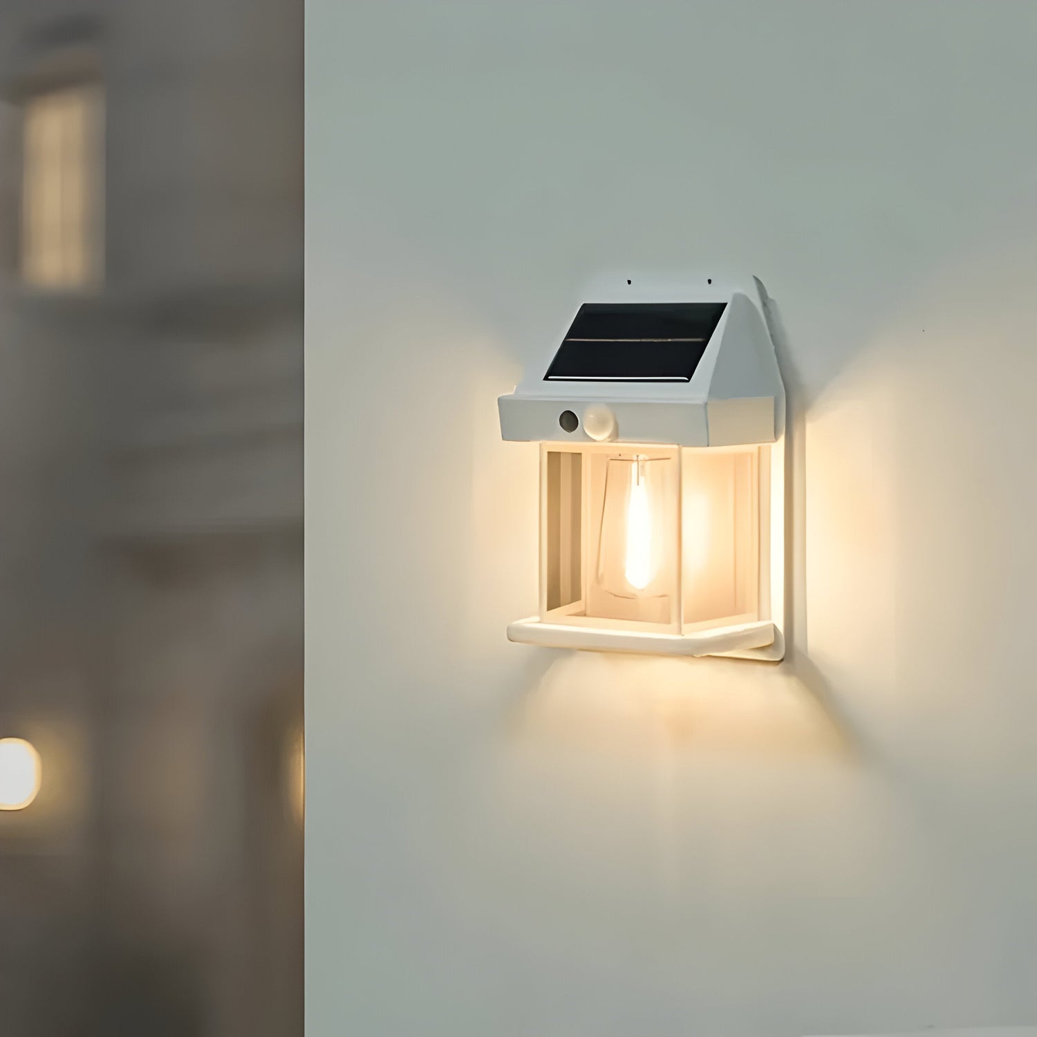 LumiGuard Lampa - Solarbelysningsdetektor Vattentät Utomhuslampa