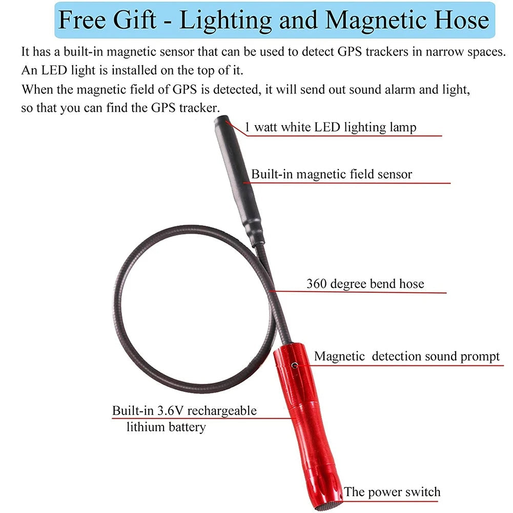 GPS Tracker Detektor - Senaste Teknologin Med Gratis Detektionsslang