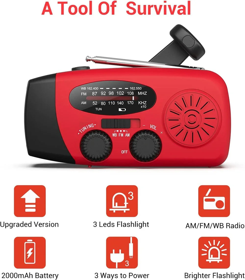 LifeSaver Multifunktionell Veva Radio