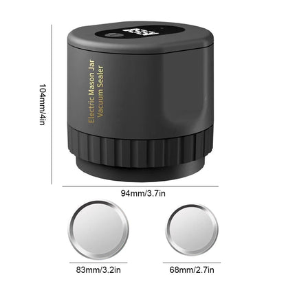 Elektrisk Mason Jar Vakuumförsegling