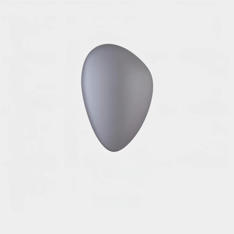 PebbleHue Vägglampa - LED Vägglampa i Glas i Nordisk Stil