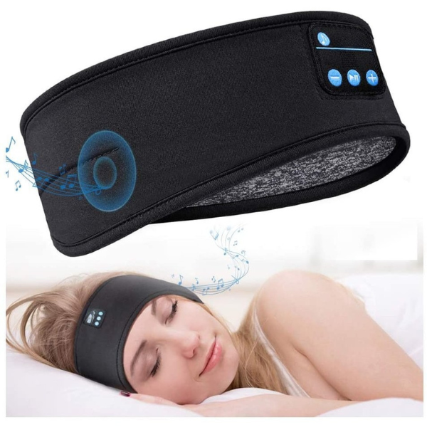 Sov Hörlurar | Trådlös Bluetooth Pannband för Sömna