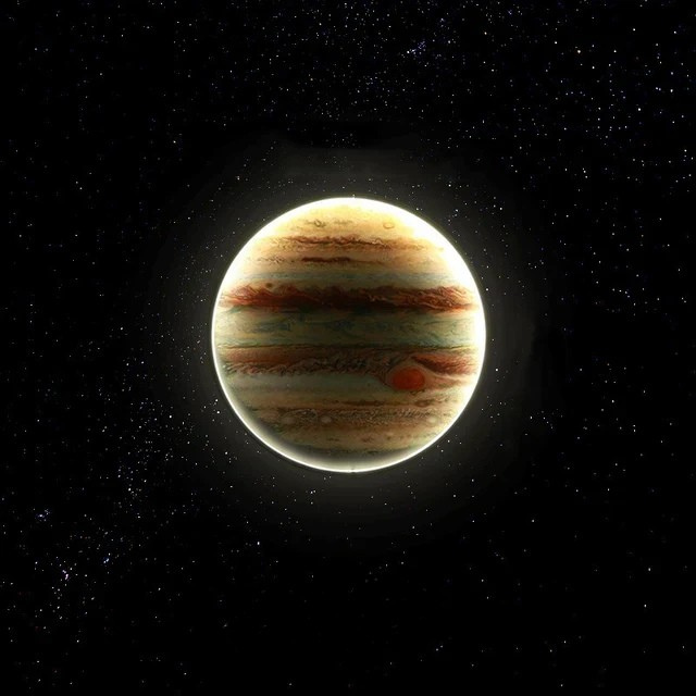 LunaGlow - Modern Månvandlamp