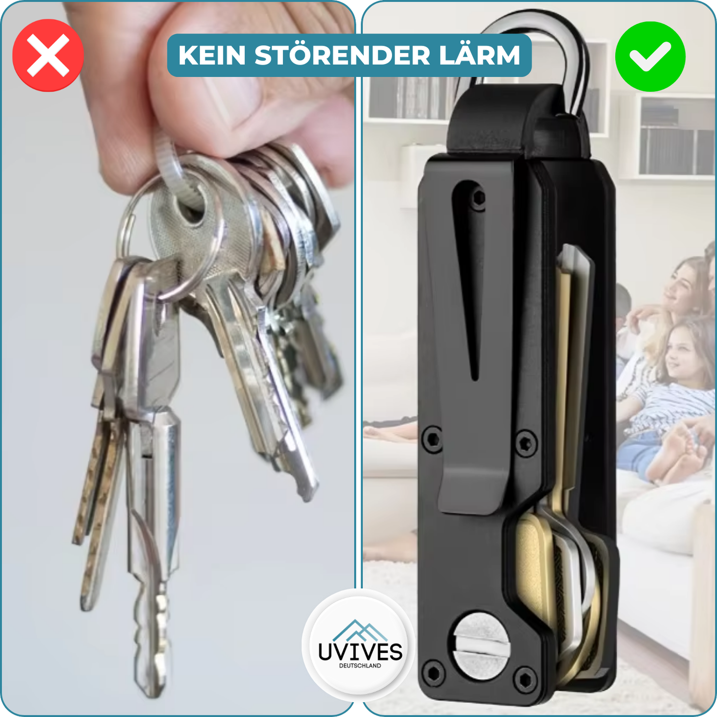 Carvallo – Aldrig mer klappriga nycklar!