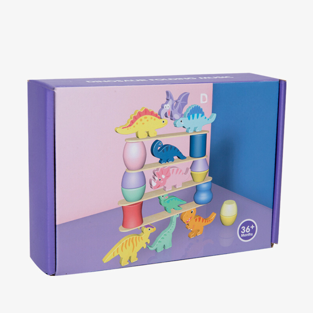 Montessori Dinosaur Stapelspel