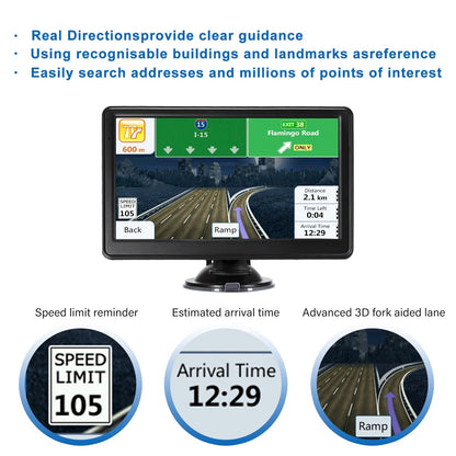 7&quot; GPS Navigationssystem