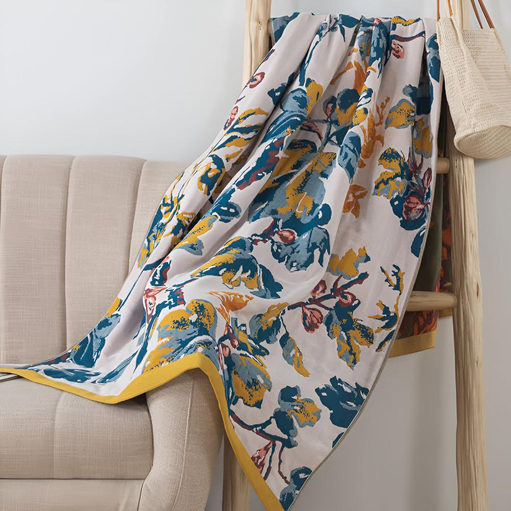 Naturens Omfamning Blommor Badlakan