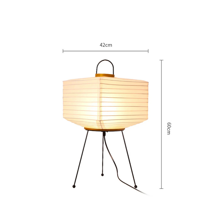 Carvallo – Minimalistisk golvlampa med elegant lyktaform för mjukt omgivande ljus