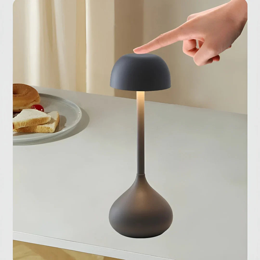 Trådlös dimbar svampbordslampa
