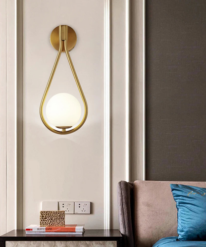 LuminSphere™ - Mid-Century Vägglampa