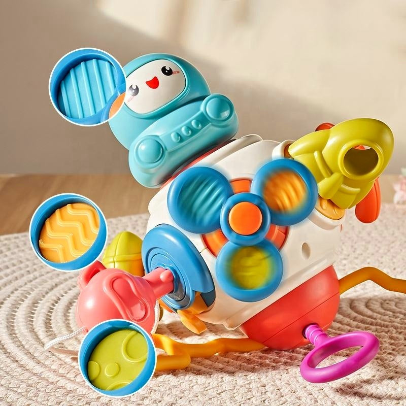 Barns Montessori Aktivitetskub - Perfekt för På Språng